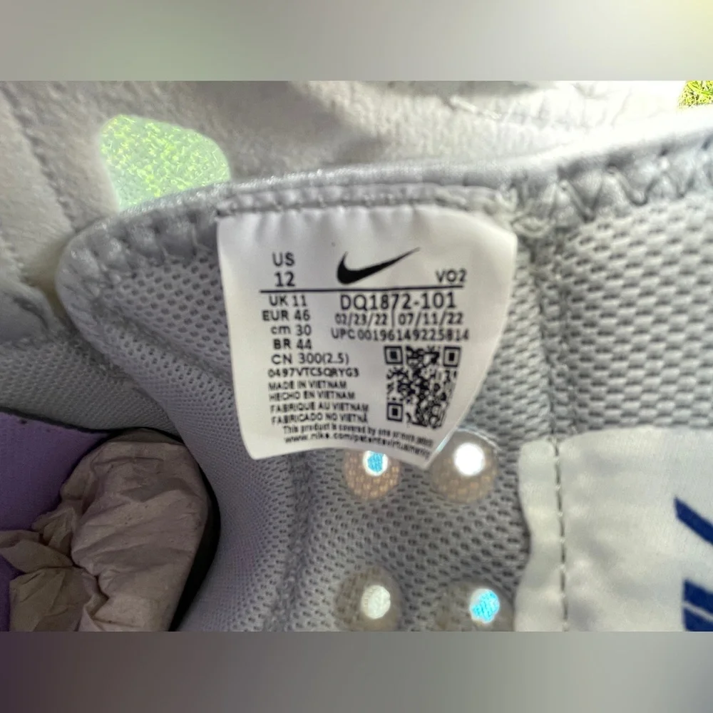 Nike Air Force 1 Mid React - Summit White shoes US12/EUR46 DQ1872-101 brand new - Picture 12 of 12